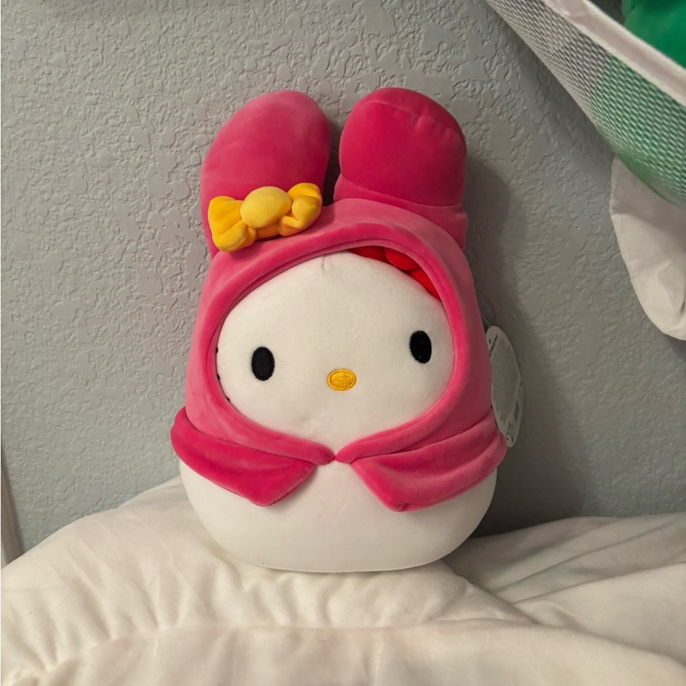 Squishmallows Pink Hello Kitty Plush